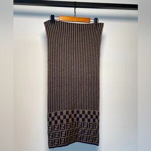 Authentic Fendi Wool Scarf